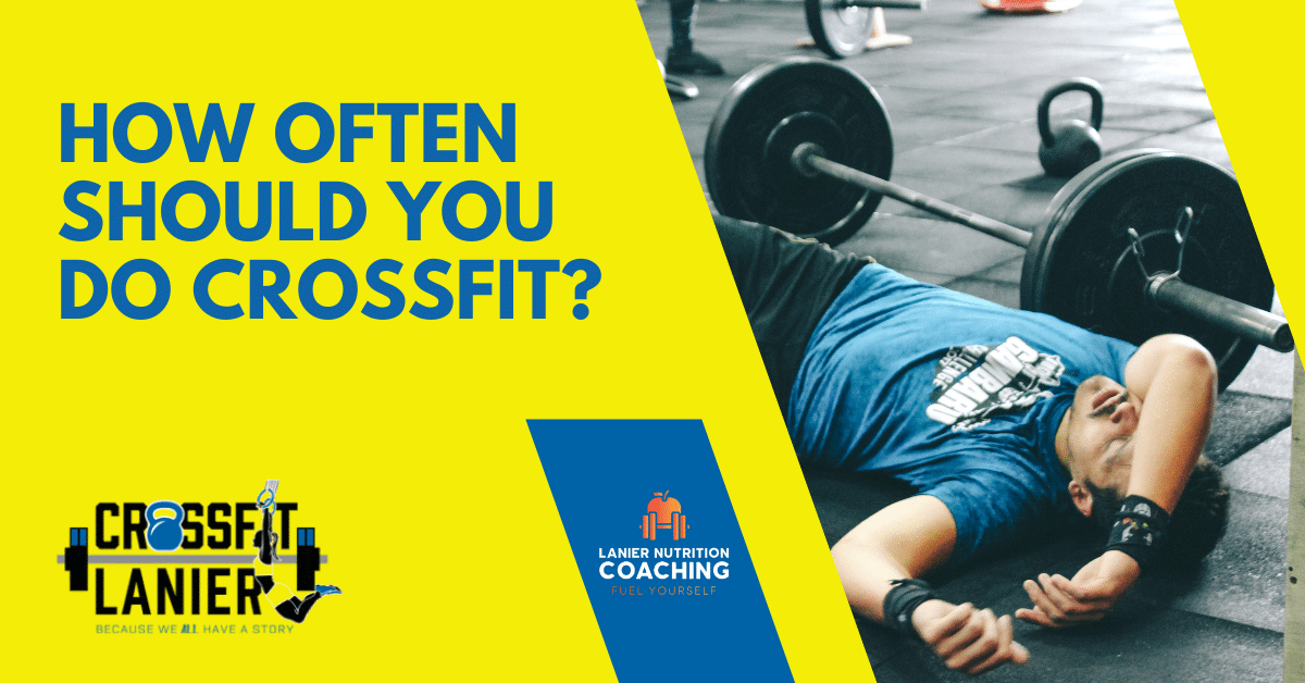 How often should you do CrossFit graphic