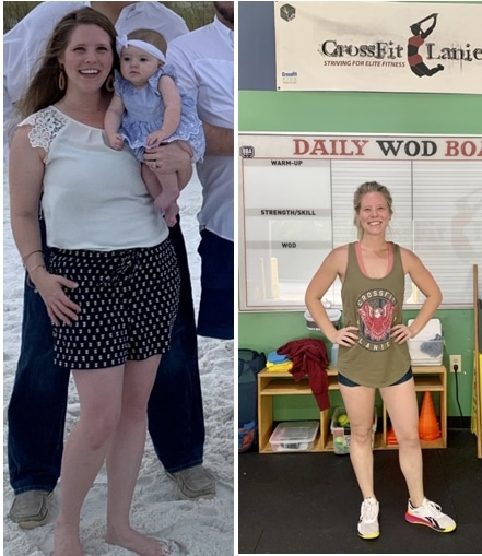Taylor's transformation at CrossFit Lanier